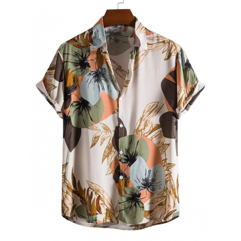 Men's Shirt 3D Printing Stitching Cartoon